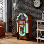 Arkrocket Taurus II Mid-Size Jukebox Entertainment Center Bluetooth Vinyl - Image 5