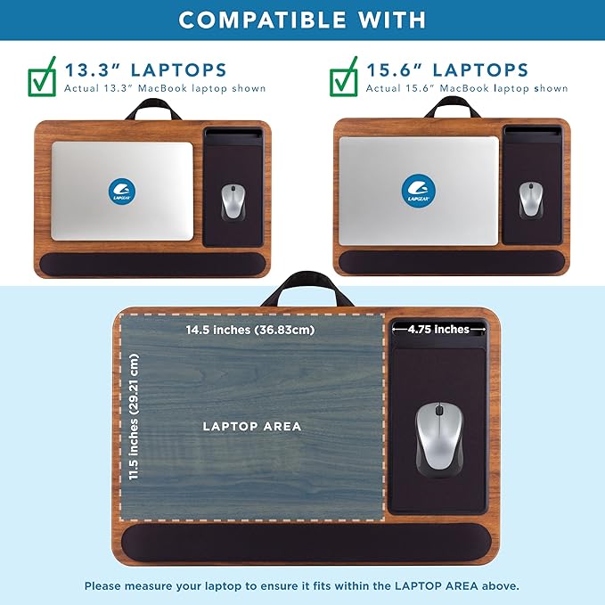 LAPGEAR Home Office Pro Lap Desk - Image 3