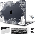 MEEgoodo for MacBook Air 13.3 inch Case 2021 2020 2019 2018 A2337 M1 A2179 A1932 by MEEgoodo