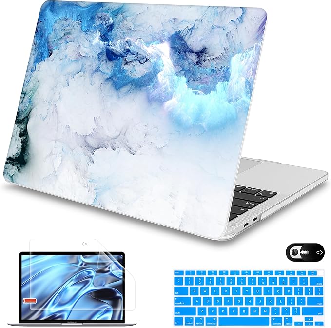 Mektron for MacBook Air 13 Case A1466/A1369, Snap-on Plastic Hard Shell Cover by Mektron