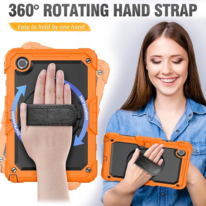 HXCASEAC Case for Samsung Galaxy Tab S6 Lite 10.4 inch, Protective - Image 3