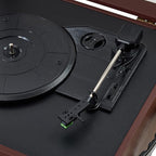 Arkrocket Discovery II 3-Speed Bluetooth Record Player Retro Console Turntable - Image 4