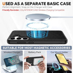 TUCCH Wallet Case for Galaxy S25 Plus, 2 in 1 Wrist Strap RFID Blocking - Image 4
