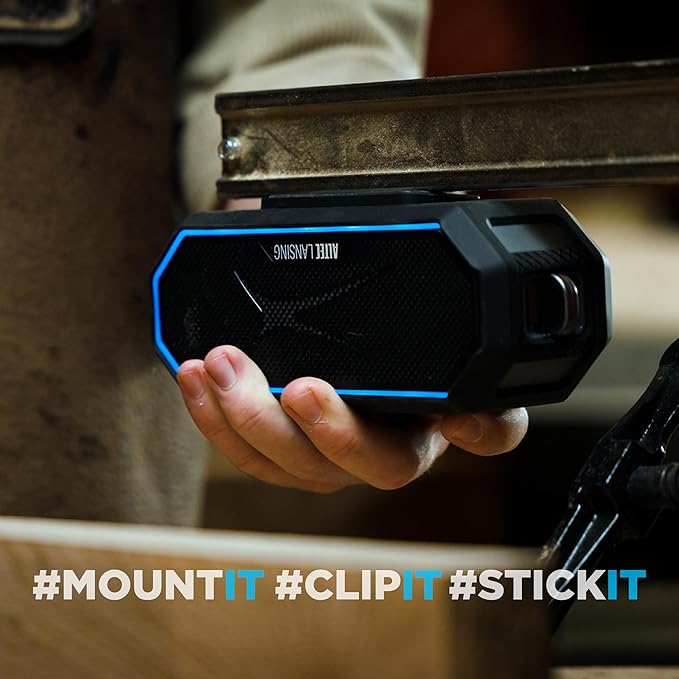 Altec Lansing Magnetic Bluetooth Speaker HYDRAJOLT 2.0, Waterproof IP67 - Image 6
