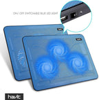 Havit HV-F2056 15.6-17 Inch Laptop Cooler Cooling Pad - Image 3