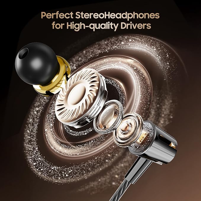 Rayleigh Wired Earbuds 5 Pack, Earbuds Headphones - Image 3