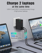 CHIPOFY 200W USB C Wall Charger, GaN Gaming Laptop Super Fast Desktop Charging - Image 3