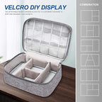 Electronics Organizer Travel Universal Cable Organizer Bag Waterproof - Image 8
