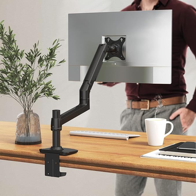 Single Monitor Arm Desk Mount, Holds Screens up to 40 Inches and 25 lbs - Image 7