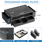 OPNICE Laptop Stand Desk Organizer, 2-Tier Metal Monitor Stand Riser - Image 7