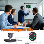 Universal Magnetic Tablet Holder 360°Adjustable 7.7" Aluminum Heavy Duty Arm - Image 4