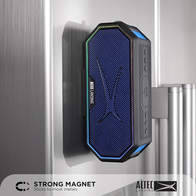 Altec Lansing Loud Portable Speakers Bluetooth Wireless Waterproof - Image 3