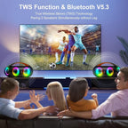 Portable Bluetooth Speaker, Loud Boombox Speaker - Image 4