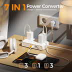 TESSAN Voltage Converter US to Europe, 220 to 110 Voltage Converter, Universal - Image 3