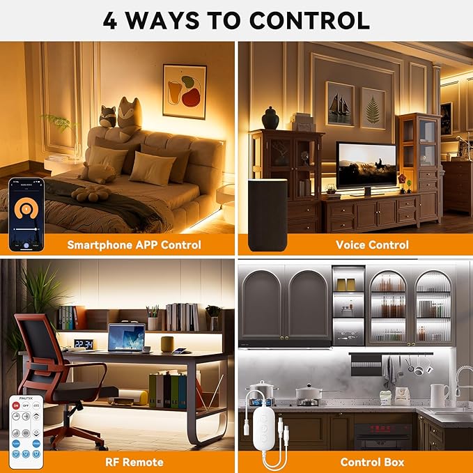 PAUTIX 2-Way RF WiFi Smart Remote Dimmer - Image 6