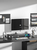 Computer monitor stand Laptop Desk Shelf & Monitor Riser ，21.6 inches long desk - Image 2