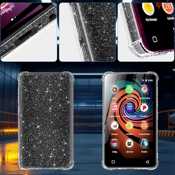 Case for innioasis G1 G3 Mp3 Player, TPU Clear Case, Anti-Scratch, Shock - Image 4