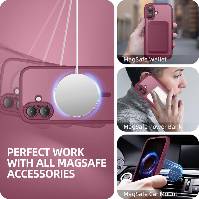 BERFY Magnetic for iPhone 16 Case, Compatible - Image 7