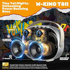 W-KING Portable Loud Speakers Bluetooth Wireless, T8II 96W Peak Powerful - Image 2