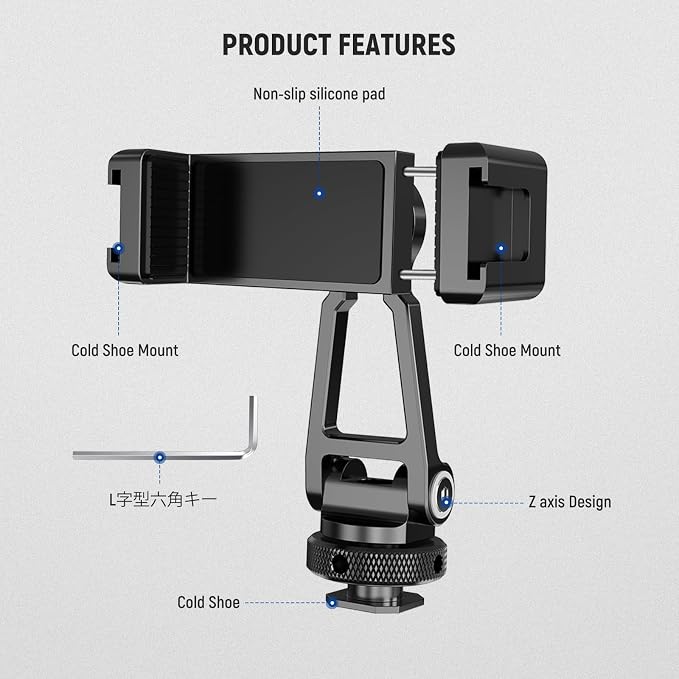 NEEWER Metal Phone Tripod Mount - Image 7
