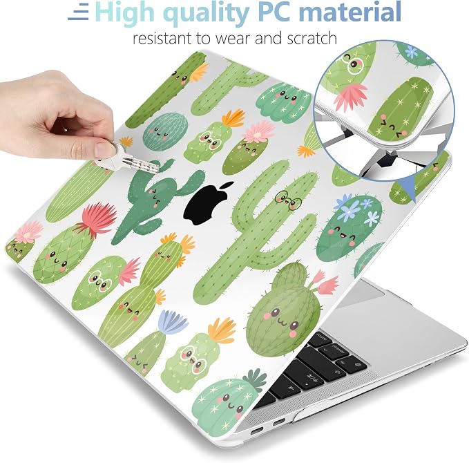 MEEgoodo for MacBook Air 13.3 inch Case 2021 2020 2019 2018 A2337 M1 A2179 A1932 - Image 3