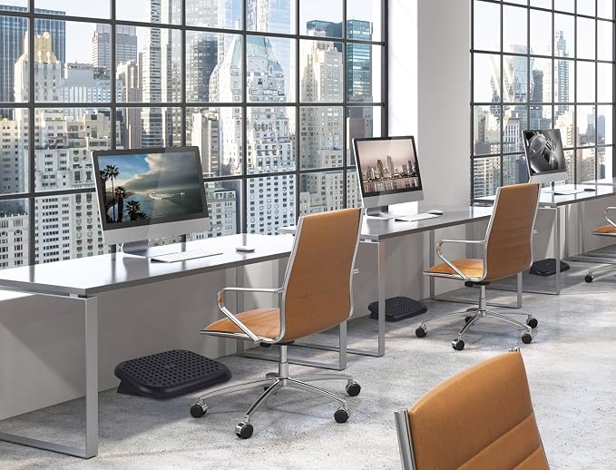 Mount-It! Ergonomic Foot Rest Under Desk | Adjustable Tilt Footrest - Image 3