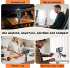 Airplane Phone Holder Mount, 360° Adjustable Hands-Free Mount, Flying Desk Home - Image 5