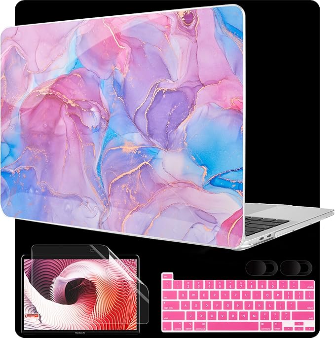 MEEgoodo Case for MacBook Pro 13 inch Case 2022 2021 2020 New A2338 M2/M1 A2251 by MEEgoodo