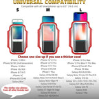 TRIBE Running Phone Holder Armband. iPhone & Galaxy Cell Phone Sports Arm Bands - Image 4