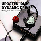 Linsoul 7Hz x Crinacle Zero:2 in Ear Monitor, Updated 10mm Dynamic Driver IEM - Image 3