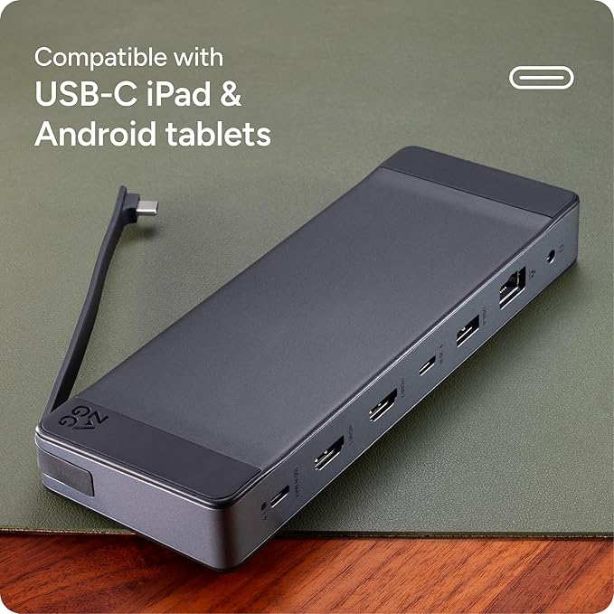 ZAGG 9-Port Hub – 2 USB-C, 2 HDMI, 1 USB-A, Audio Jack, SD & MicroSD Card - Image 7