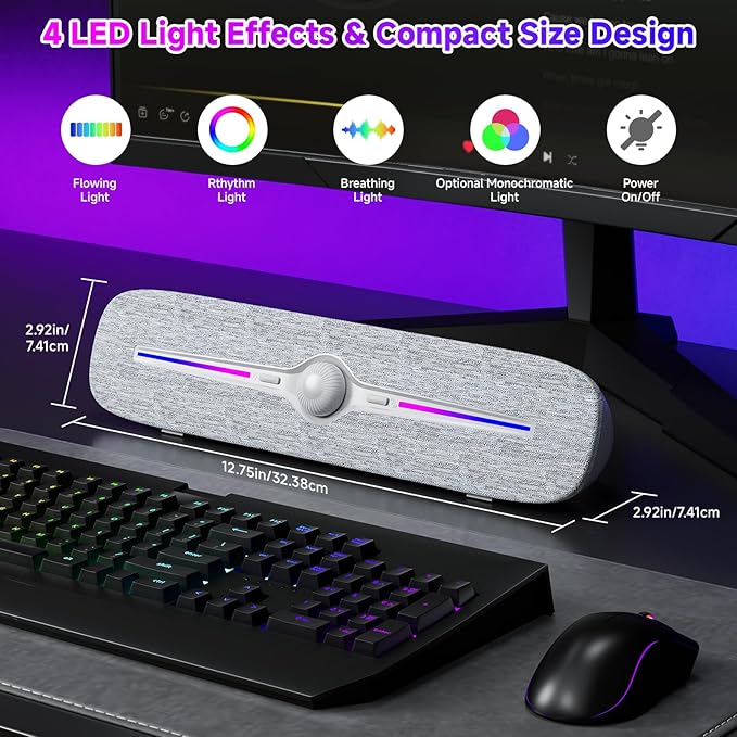 SOULION R90 Bluetooth Computer Speakers - Image 4