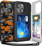 TORU CX Slim for iPhone 15 Case Wallet | Protective Shockproof Heavy Duty Cover by TORU