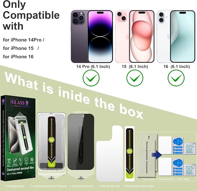 9H Tempered Glass, Full Coverage, Anti-Fingerprint, Auto Dust Removal, - Image 6
