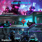 SANSUI Gaming Monitor, 24.5" 300hz 240hz FHD 1080P 1ms FPS PC Monitor Gaming - Image 7