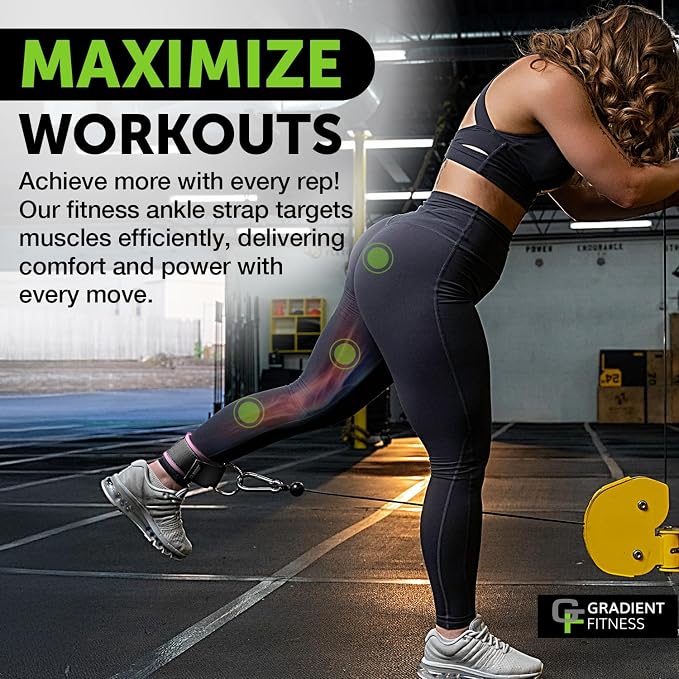 Gradient Fitness Ankle Straps | Ankle Strap - Image 2