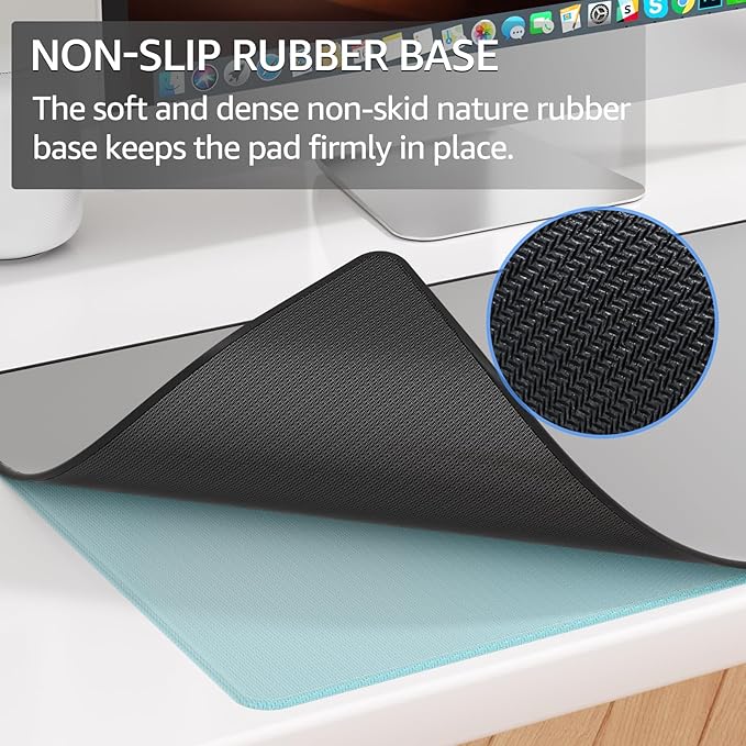 KTRIO Large Gaming Mouse Pad Desk Mat, Superior Micro-Weave Cloth, Non-Slip - Image 4
