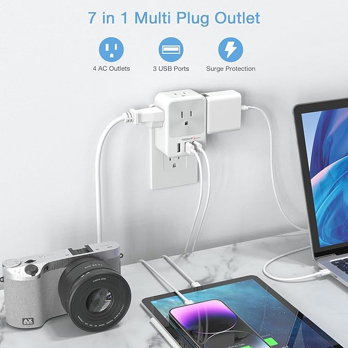 Multi Plug Outlet Splitter - Image 2