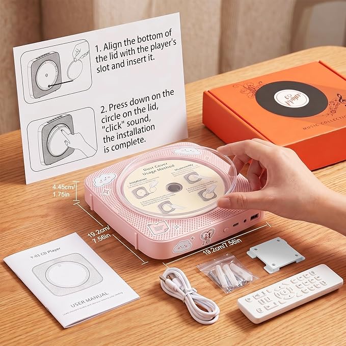 Gueray Portable CD Player Bluetooth: CD Players - Image 9
