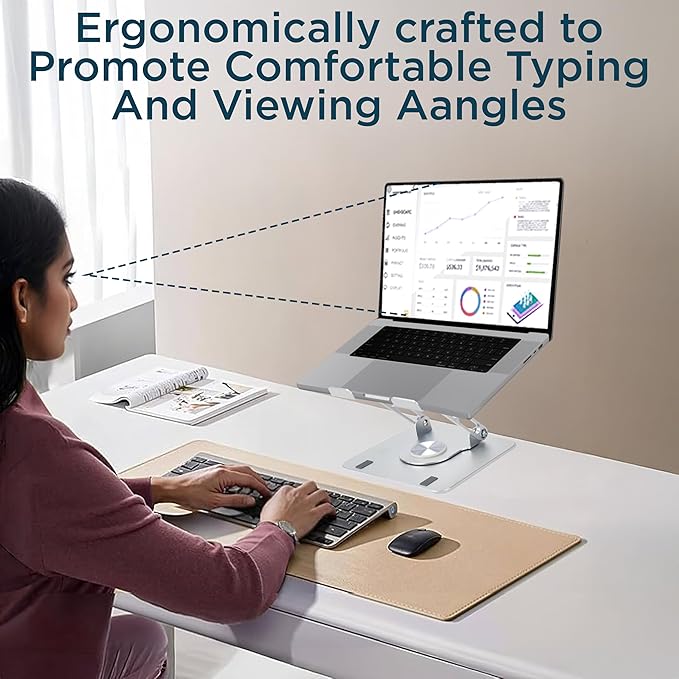 Uncaged Ergonomics Swivel Laptop Stand - Image 10