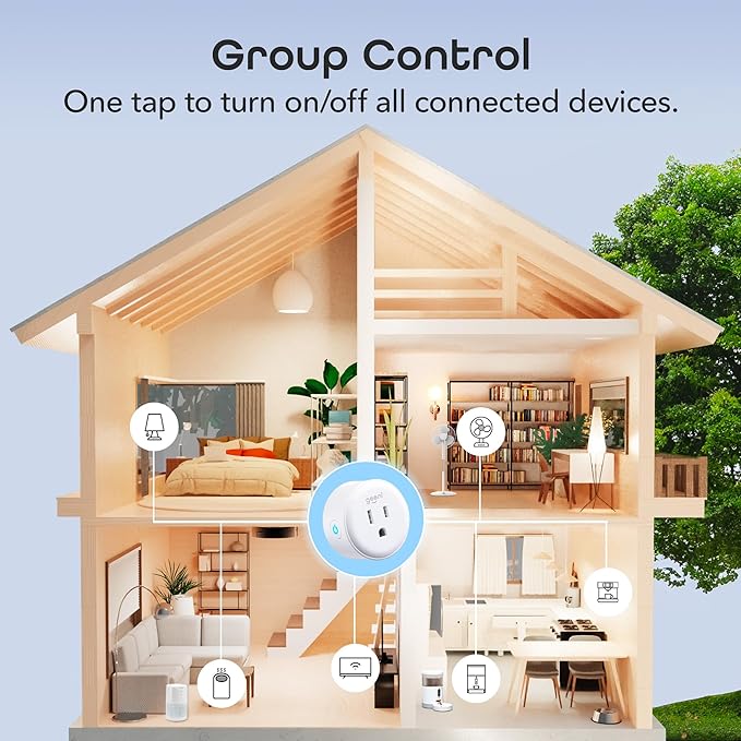 Geeni Dot Smart Plug with 2.4GHz WiFi Connectivity – 1-Pack Compact, - Image 6