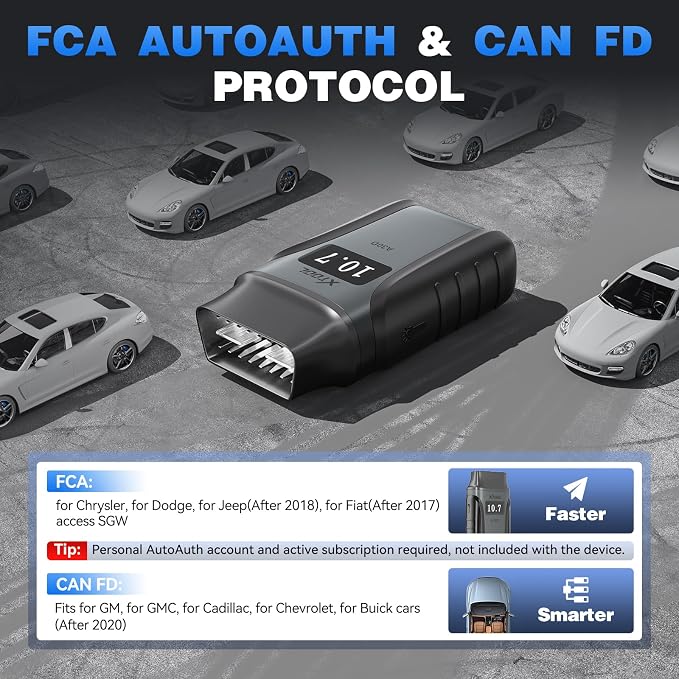 XTOOL Anyscan A30D OBD2 Scanner Diagnostic Tool Wireless, Bidirectional Scan - Image 7