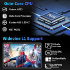 Android 15 Tablet with Keyboard, 26GB+256GB, 10.1 Inch Tablet 8000 mAh Battery - Image 4