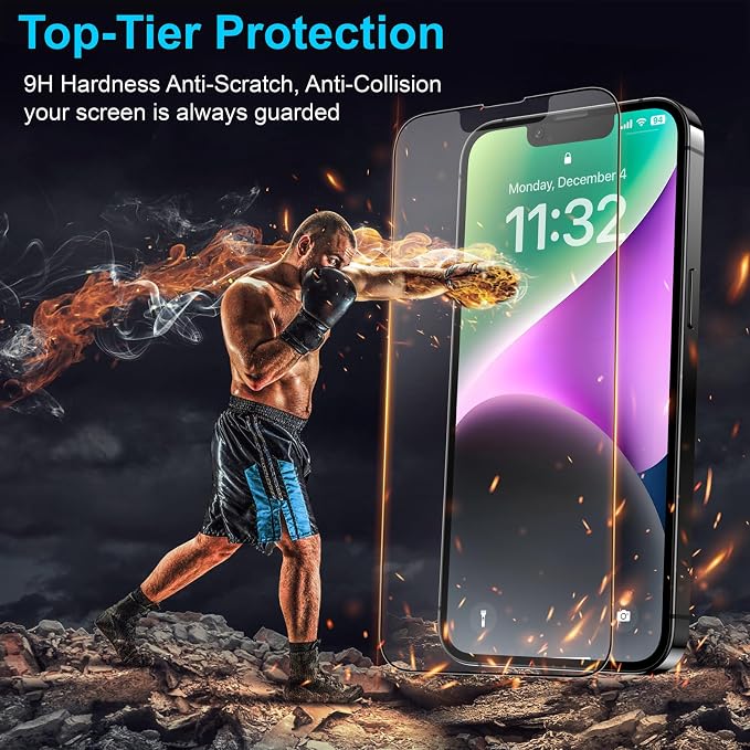 Mothca 2 Pack Matte Glass Screen Protector - Image 6