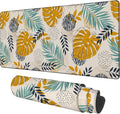 Large Mouse Pad Palm Leaves Gaming Desk Pad Computer Keyboard Non-Slip by Unknown