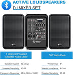 Professional Portable All-in-One 2-Way PA System Suitcase-Style Design - Image 3