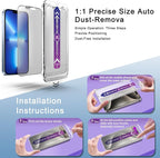 2 Pack Matte Screen Protector for iPhone 16e and iPhone 14 and iPhone 13 and - Image 3