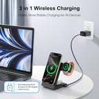 3 in 1 Wireless Charging Station - Image 4