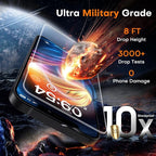 TOCOL for iPhone 12 Screen Protector 9H Hardness Military Grade Shatterproof HD - Image 2