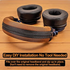 Replacement Headband Cover Compatible ATH M50X M50 M40X M40 M30X M20X Headphones - Image 4